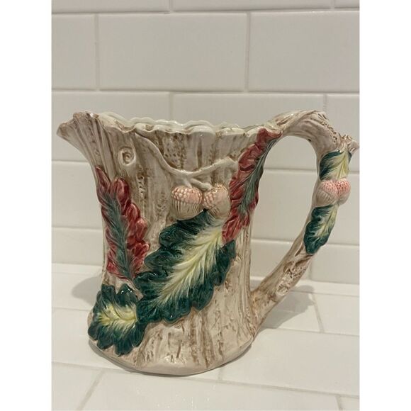 Fitz & Floyd Autumn Pitcher - Picture 1 of 5